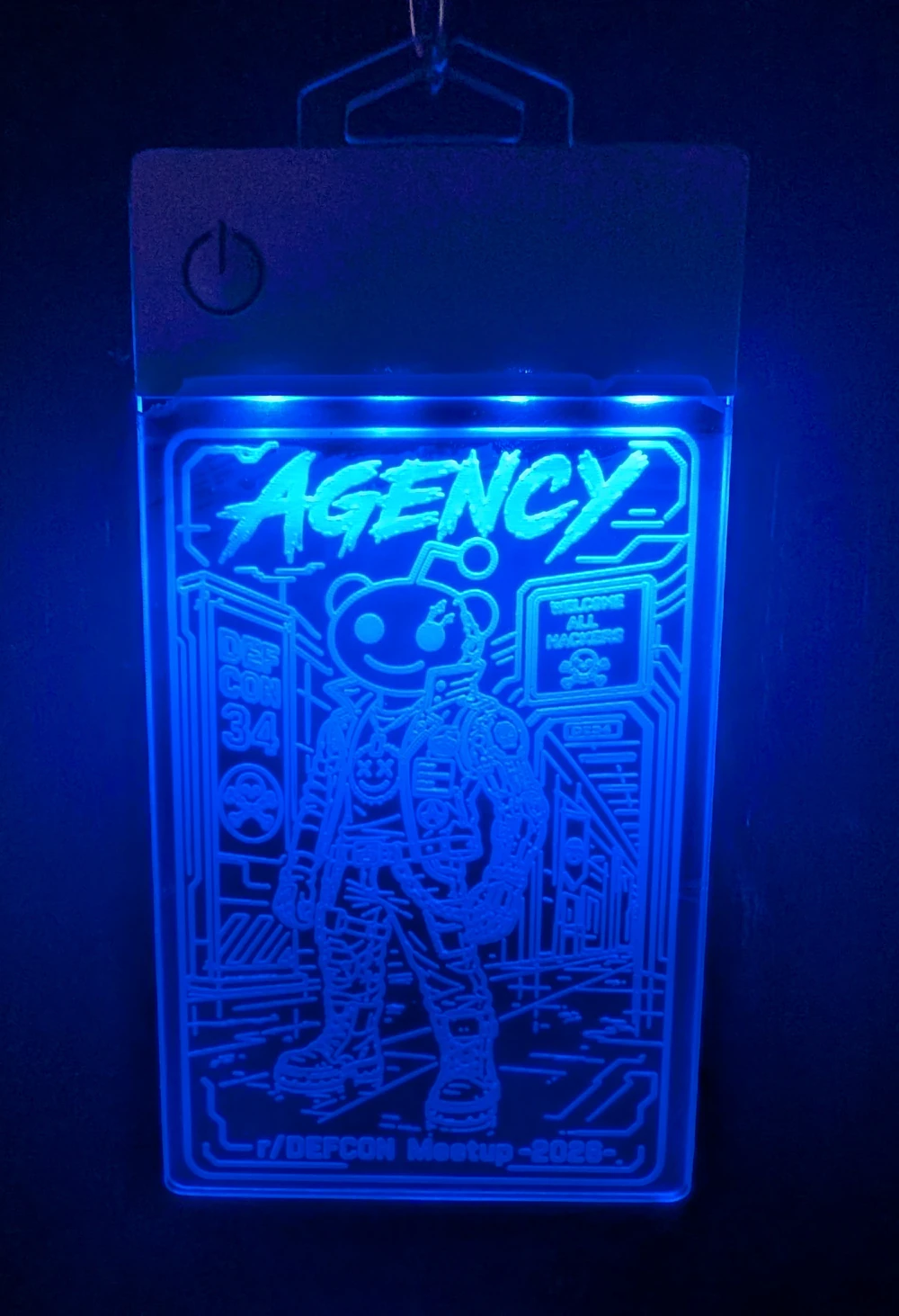 DEF CON 34 Custom Badge